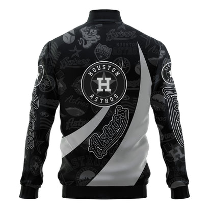 Houston Astros - Major League Baseball AOP Varsity Jacket V3 - All-Over-Printed Jacket