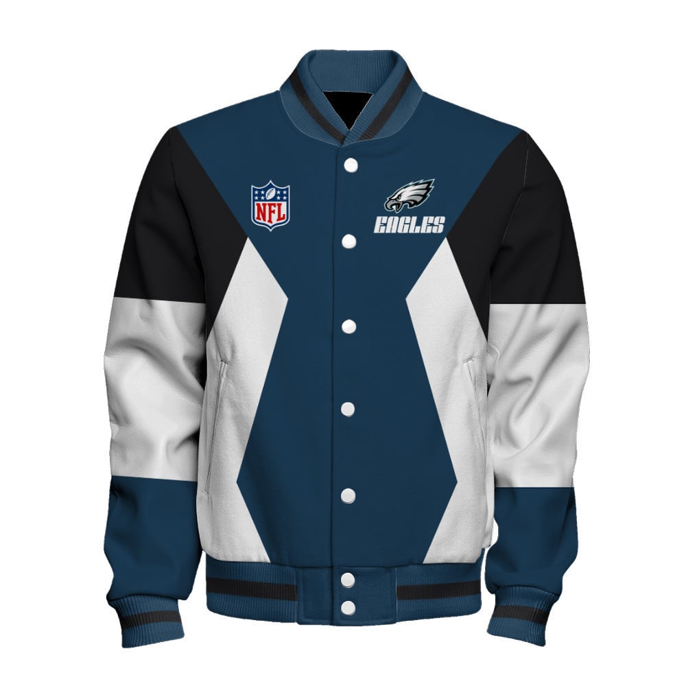 Philadelphia Eagles National Football League 2024 Unique Design Unisex Varsity Jacket - All-Over-Printed Jacket