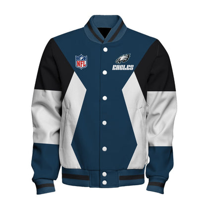 Philadelphia Eagles National Football League 2024 Unique Design Unisex Varsity Jacket - All-Over-Printed Jacket