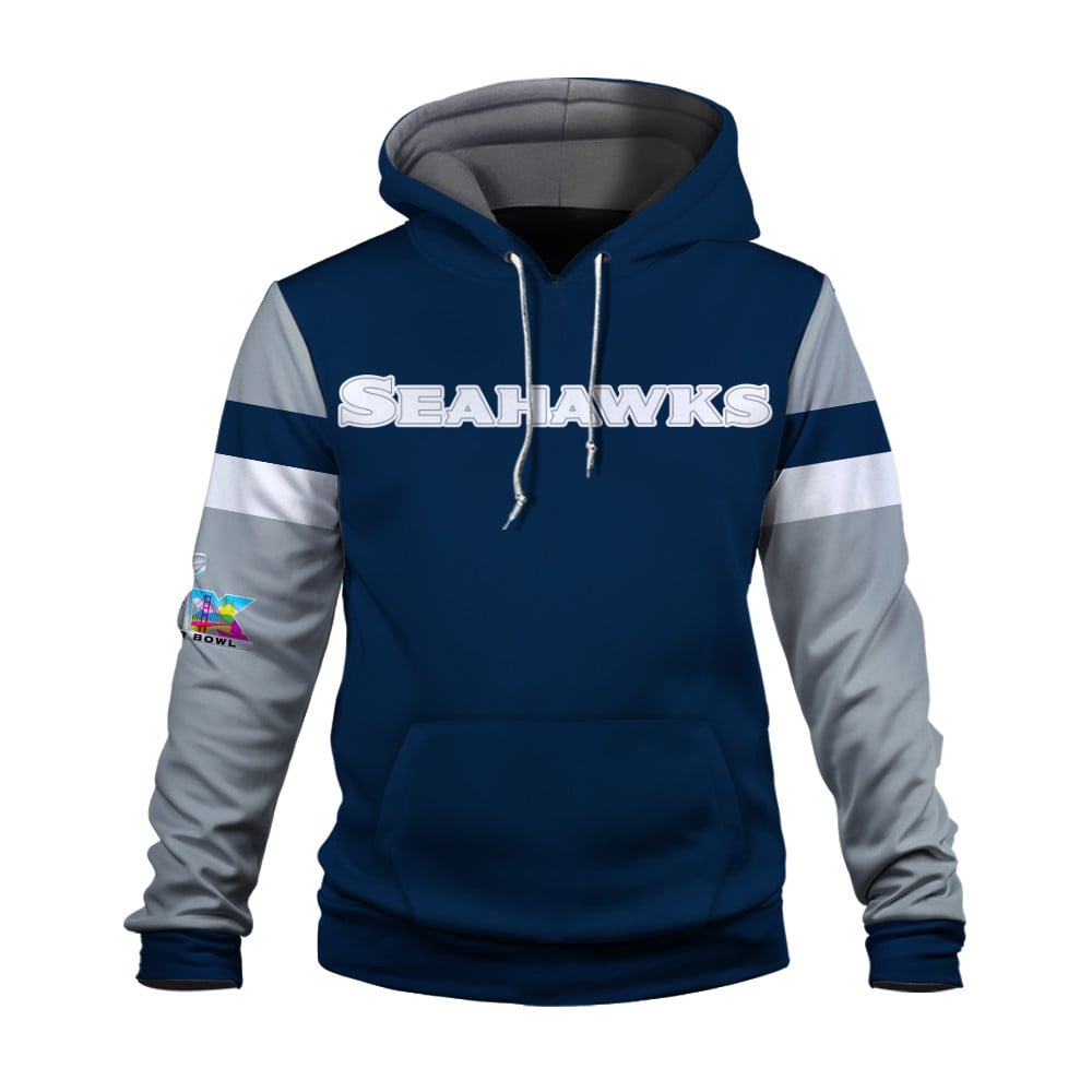 Seattle Seahawks National Football Conference Champions 2025 3D Hoodie