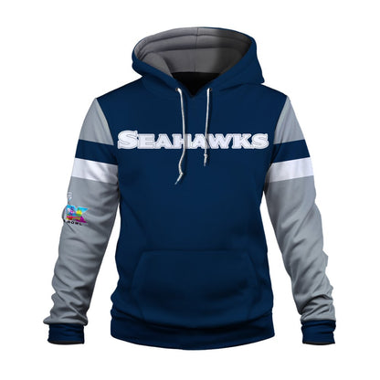 Seattle Seahawks National Football Conference Champions 2025 3D Hoodie
