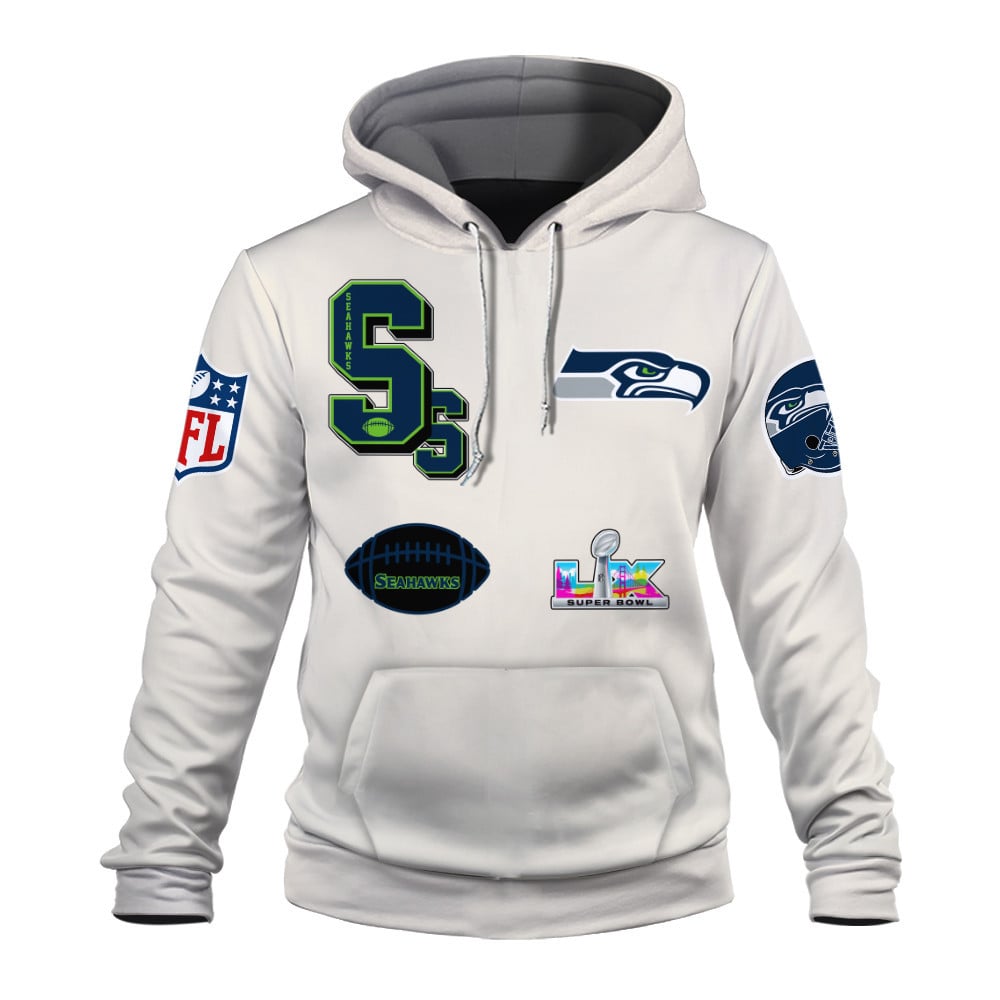 Seattle Seahawks When Icons Become Art 3D Hoodie