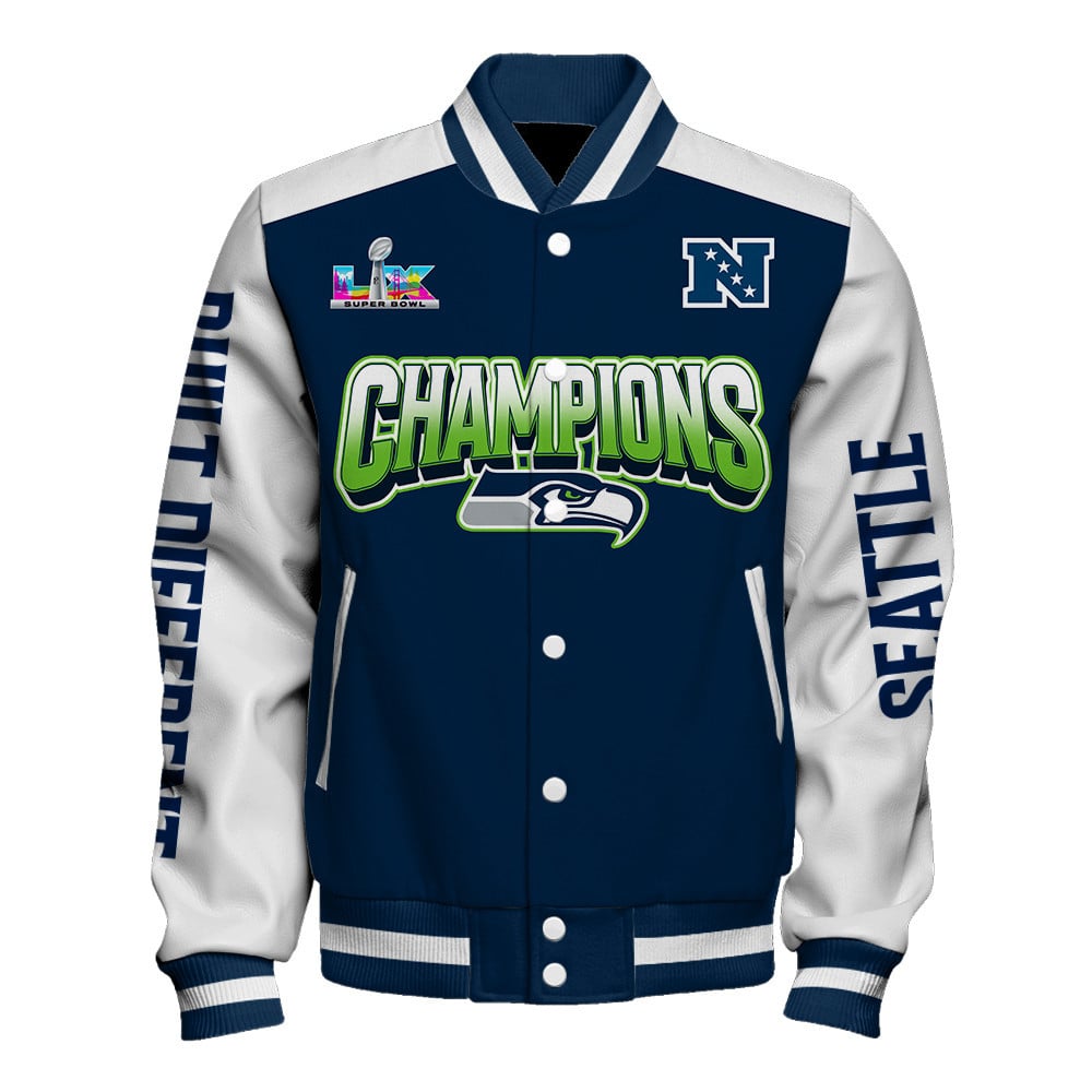 Seattle Seahawks Built The Rule Varsity Jacket