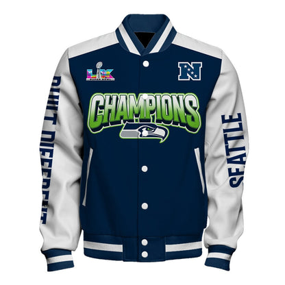 Seattle Seahawks Built The Rule Varsity Jacket