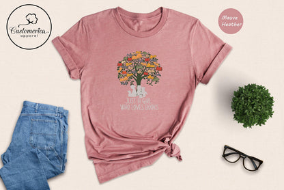 Book Lover T-Shirt, Bibliophile Bookworm Tee